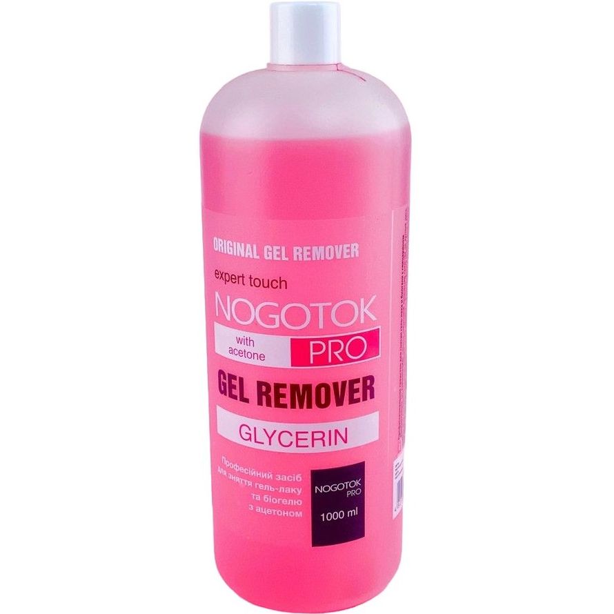 Засіб для зняття гель-лаку Ноготок Gel Remover Pro 1 л - фото 1