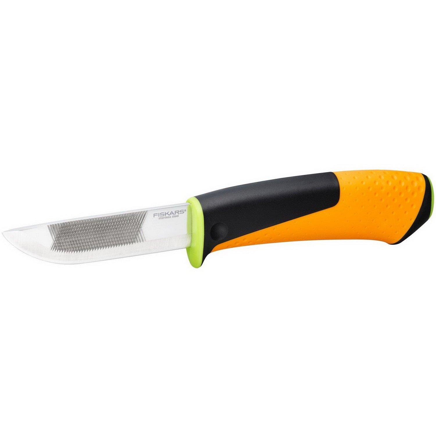 Нож для тяжелых работ Fiskars Hardware, с точилкой, 21,9 см (1023619) - фото 2