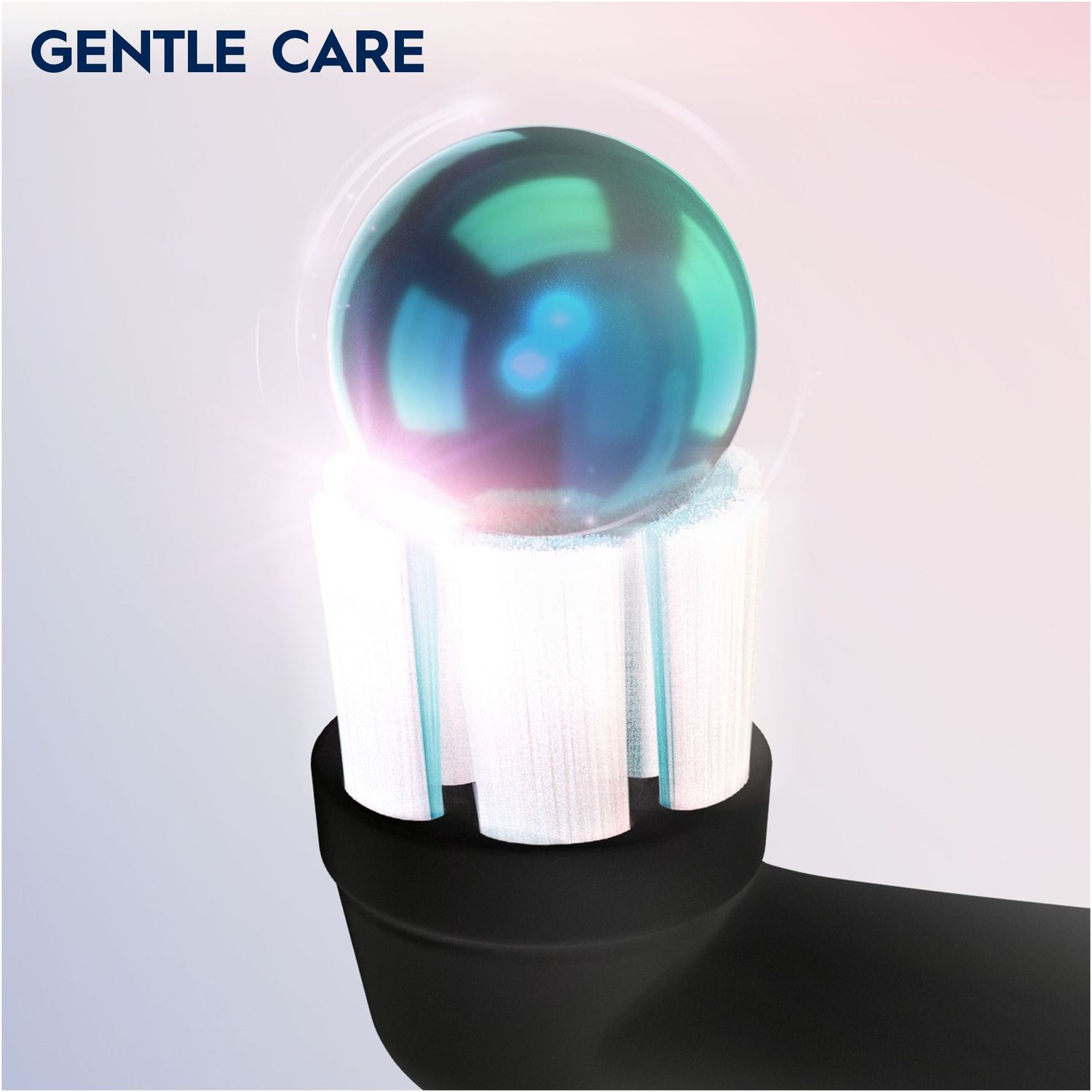 Насадки для електричної зубної щітки Oral-B iO Gentle Care, чорний, 4 шт. - фото 3