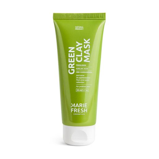 Подарочный набор Marie Fresh Cosmetics Green Clay Power 3 шт. - фото 2