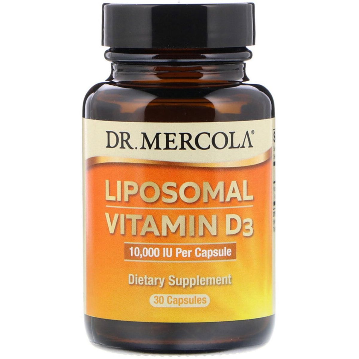 Липосомальный витамин D3 Dr. Mercola Liposomal Vitamin D3 10000 IU 30 капсул - фото 1