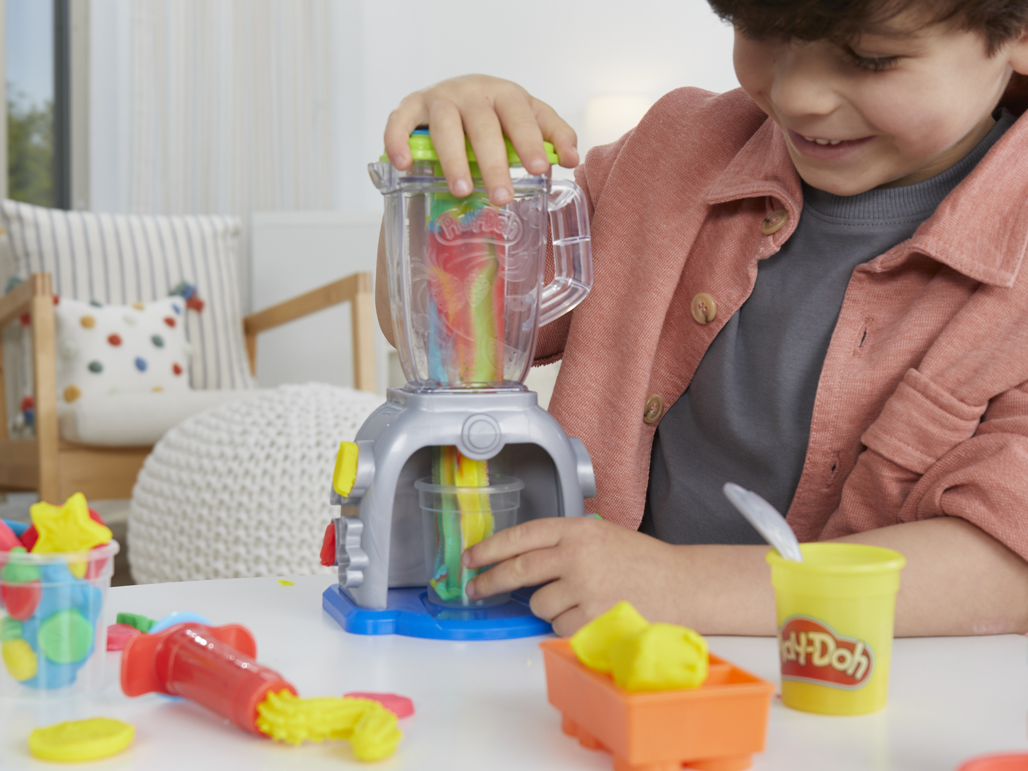 Ігровий набір з пластиліном Hasbro Play-Doh Блендер та смузі (F9142) - фото 5
