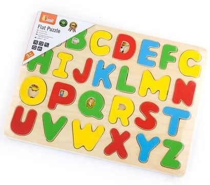 Деревянный пазл Viga Toys Английский алфавит (58543) - фото 2