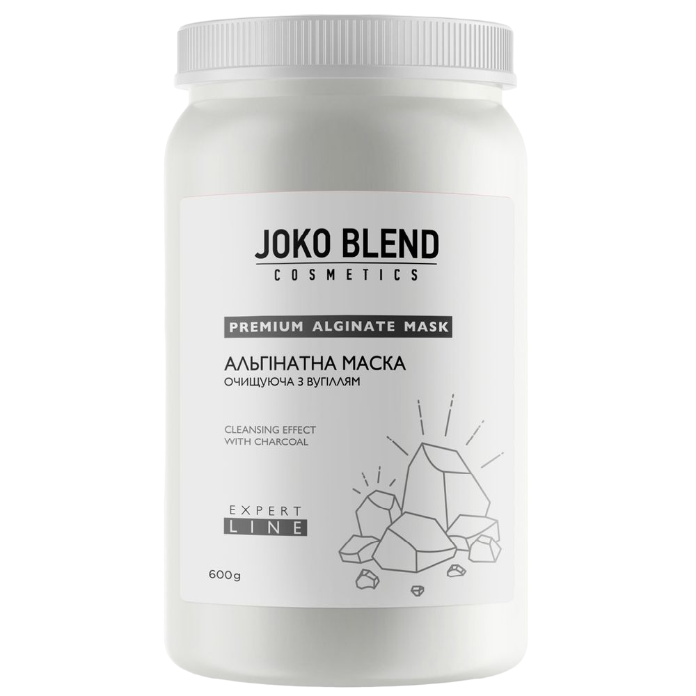 Альгінатна маска Joko Blend, очищаюча, з вугіллям, 600 г - фото 1