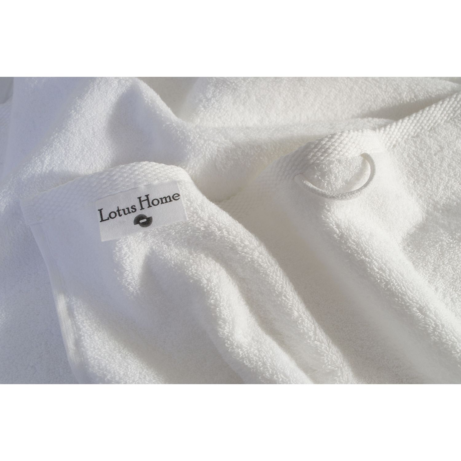Рушник Lotus Home Готель Premium Microcotton White 150x90 см (svt-2000022329743) - фото 10