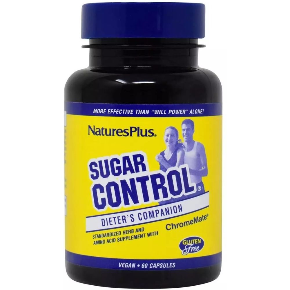 Блокатор Цукру Nature's Plus Sugar Control 60 капсул - фото 1