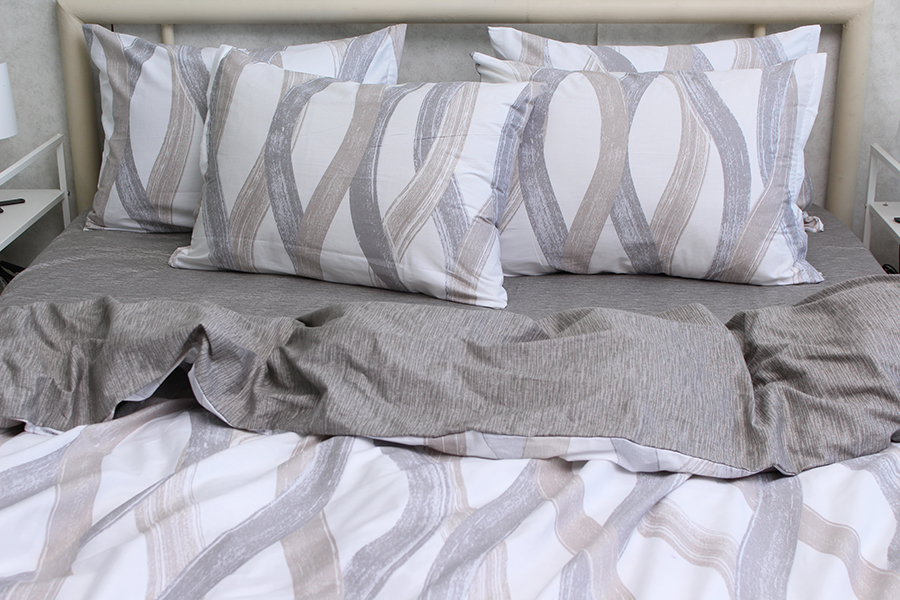 Комплект постельного белья TAG Tekstil с компаньоном Семейный 000267466 (S541) - фото 3