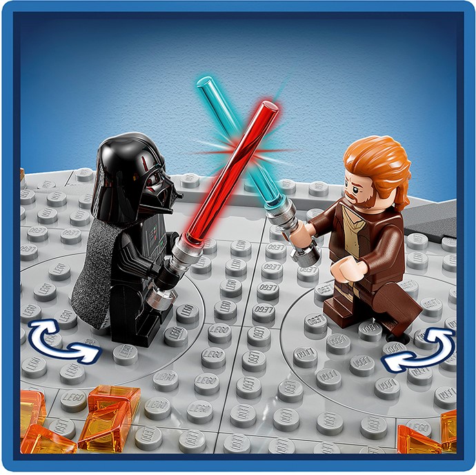 Конструктор LEGO Star Wars Оби-Ван Кеноби против Дарта Вейдера, 408 деталей (75334) - фото 7