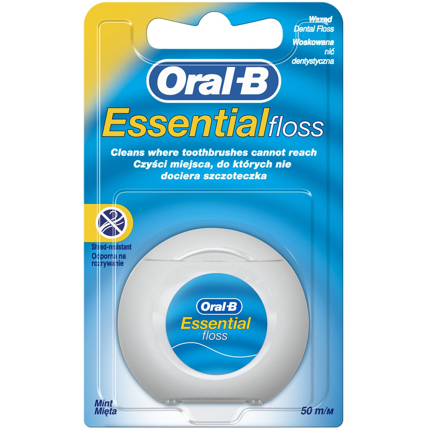 Зубна нитка Oral-B Essential Floss м'ята 50 м - фото 1