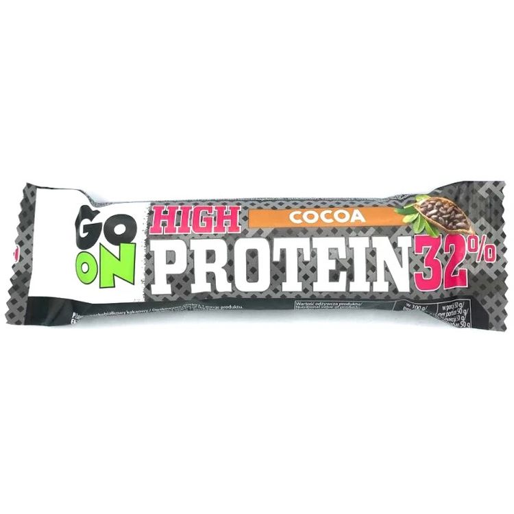 Батончик протеиновый Go On Nutrition Protein 32% Cocoa 50 г - фото 1