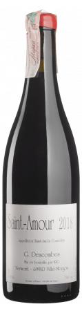 Вино Georges Descombes Saint-Amour Vielles Vignes 2018 красное, сухое, 13%, 0,75 л - фото 1