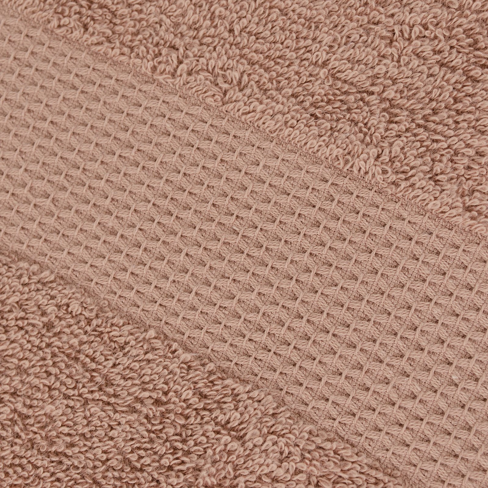 Рушник махровий Home line, з бордюром, 90х50 см, світло-коричневий (161675) - фото 2