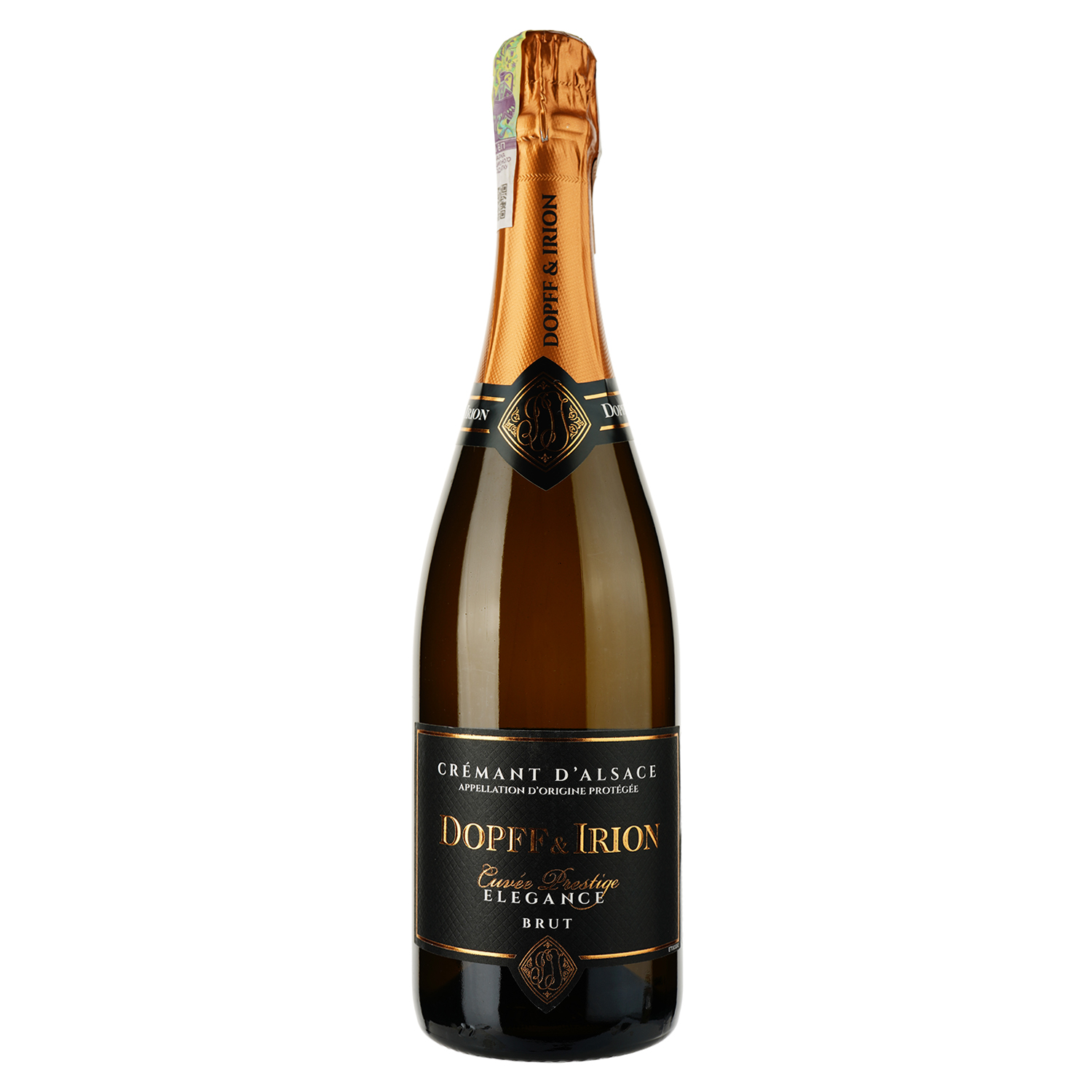 Вино игристое Dopff&Irion Cremant d`Alsace AOC Brut Blanc de Blanc, 12,5%, 0,75 л (546367) - фото 1