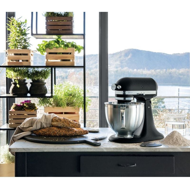 Планетарний міксер KitchenAid Artisan 4.8 л чавун (5KSM185PSEBK) - фото 12