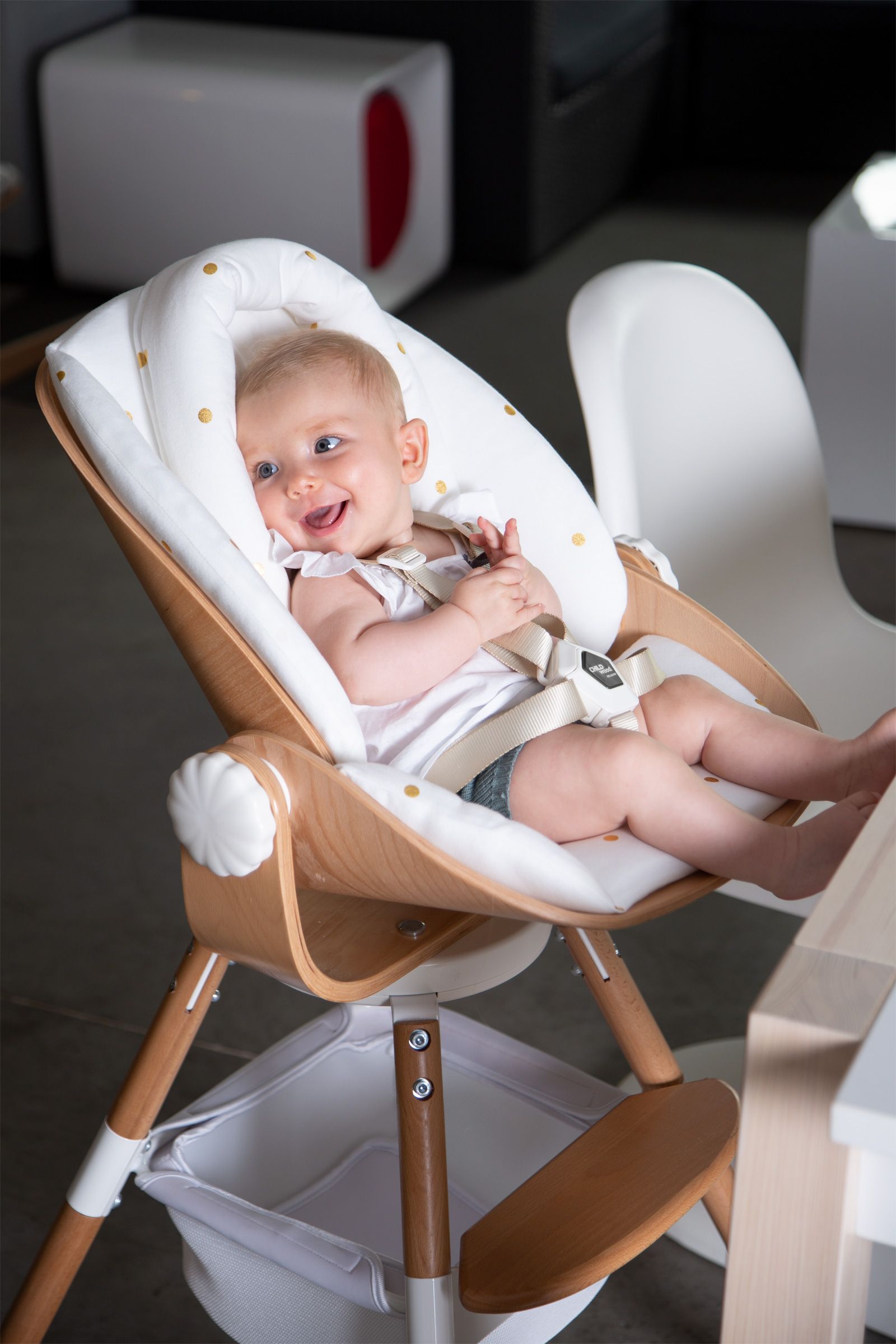 Подушка на сидіння для новонародженого Childhome Evolu (CHEVOSCNBJGD) - фото 5