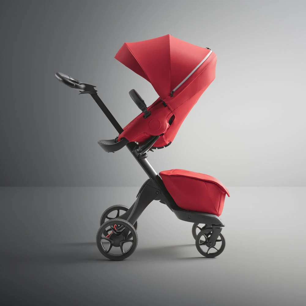 Универсальная коляска 2 в 1 Stokke Xplory X Ruby Red + люлька в подарок (571404акц.) - фото 6