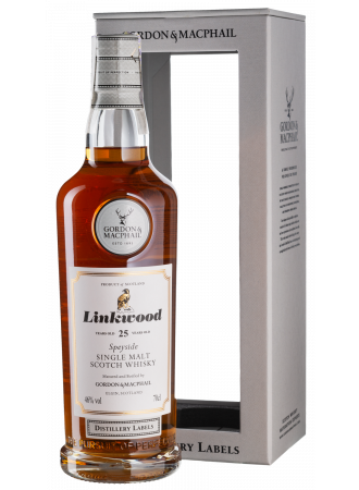 Виски Gordon & MacPhail Linkwood 25 yo Single Malt Scotch Whisky 46% 0.7 л в подарочной упаковке - фото 1