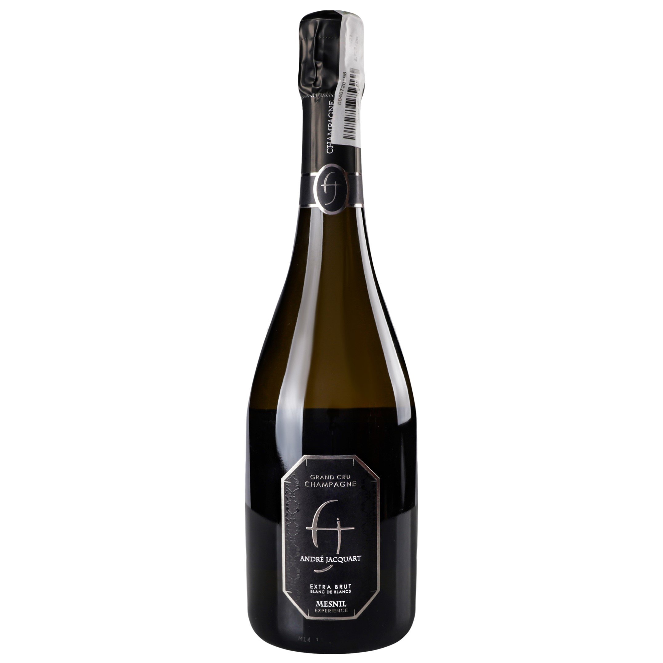 Шампанське Andre Jacquart GC Blanc de Blancs Msnl Expérience, 0,75 л, 12,5% (636937) - фото 1