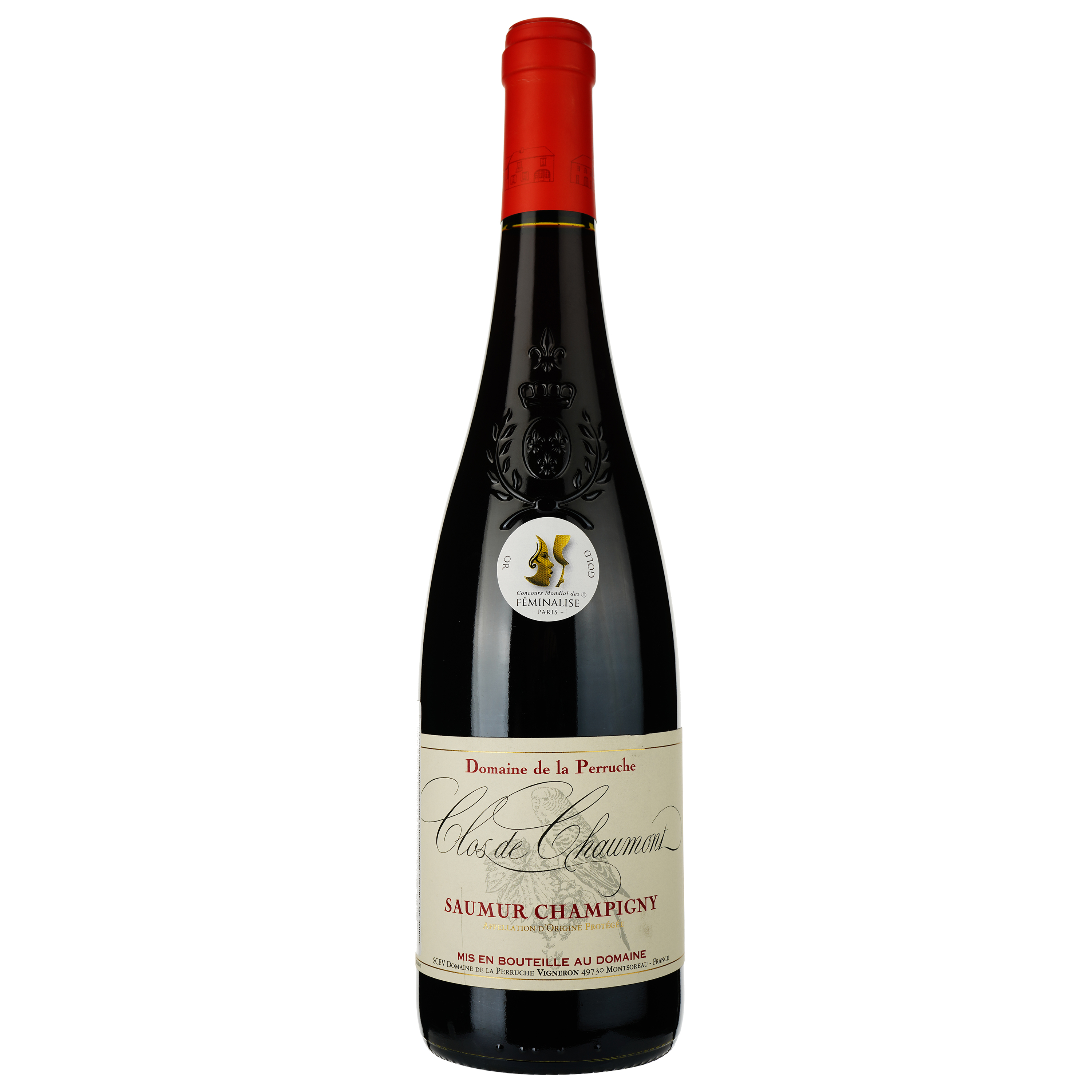 Вино Domaine de la Perruche Saumur Champigny AOP Clos de Chaumont 2020, червоне, сухе, 0.75 л - фото 1