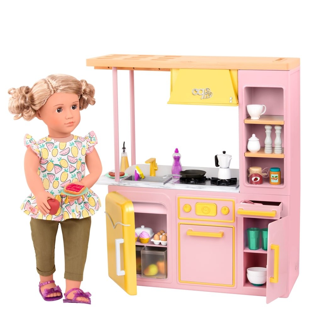 Набір меблів для ляльок Our Generation Сучасна кухня (BD37885) - фото 3