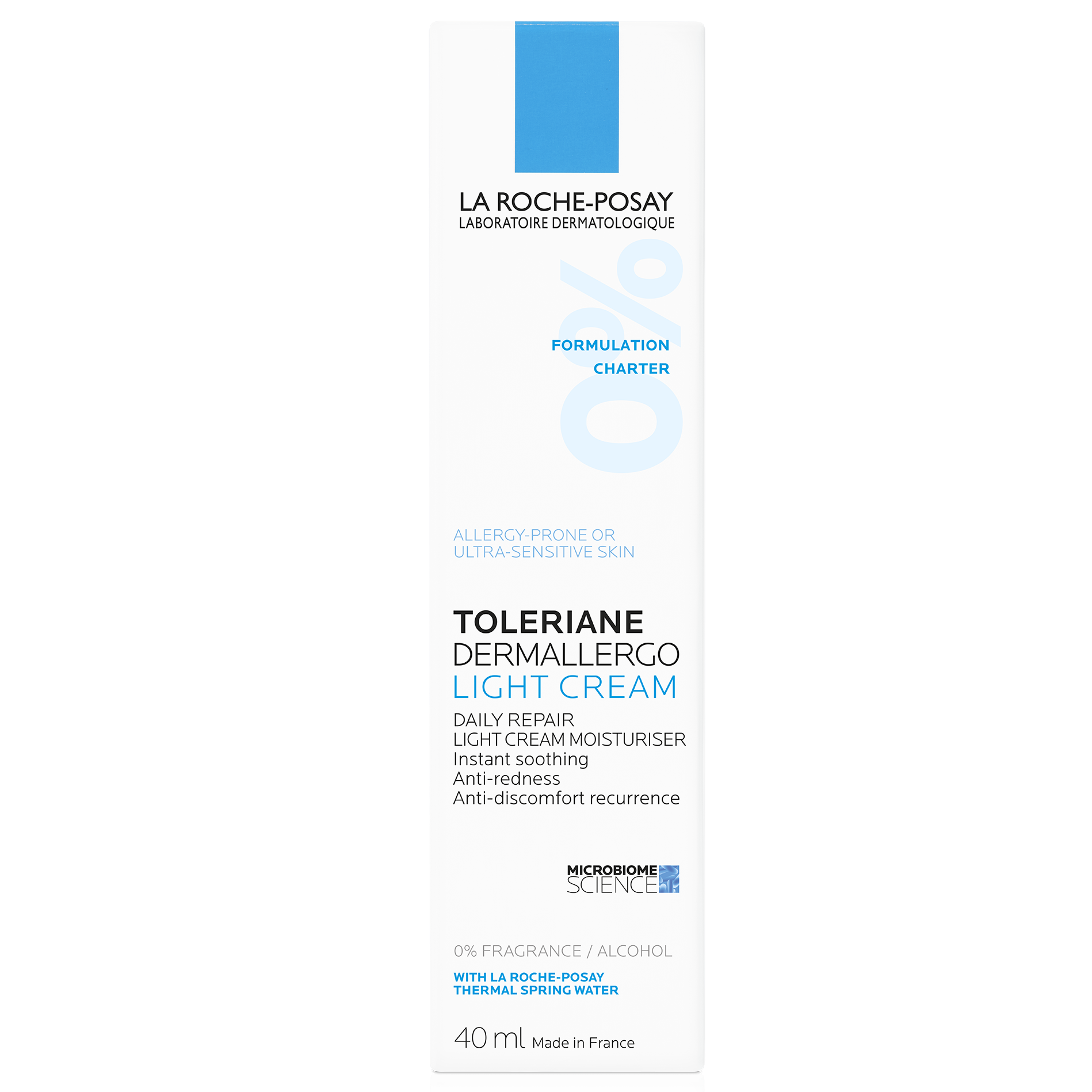 Легкий крем La Roche-Posay Toleriane Dermallergo Light заспокійливий зволожуючий догляд, для гіперчутливої та схильної до алергії нормальної шкіри обличчя та шкіри навколо очей, 40 мл (MB442600) - фото 2