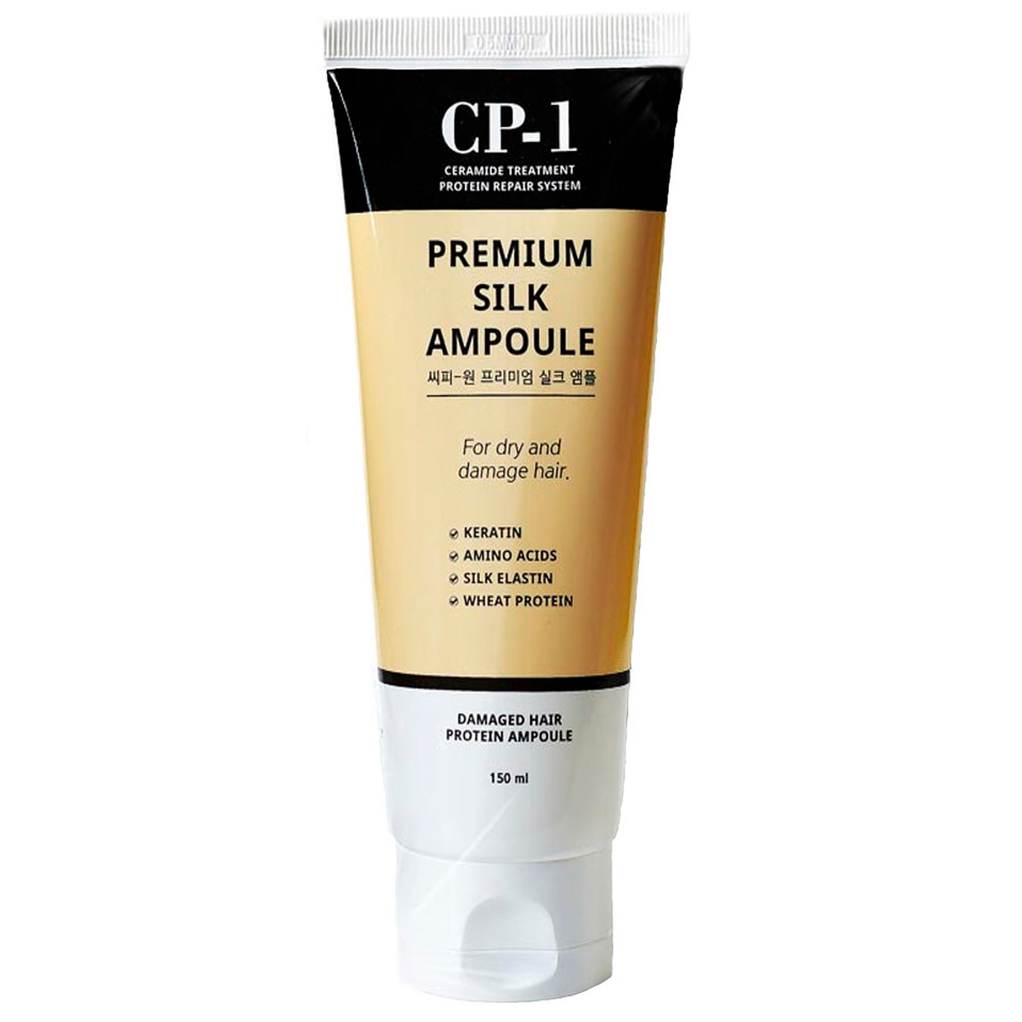 Сыворотка для волос Esthetic House CP-1 Premium Silk Ampoule с протеинами шелка, 150 мл - фото 1
