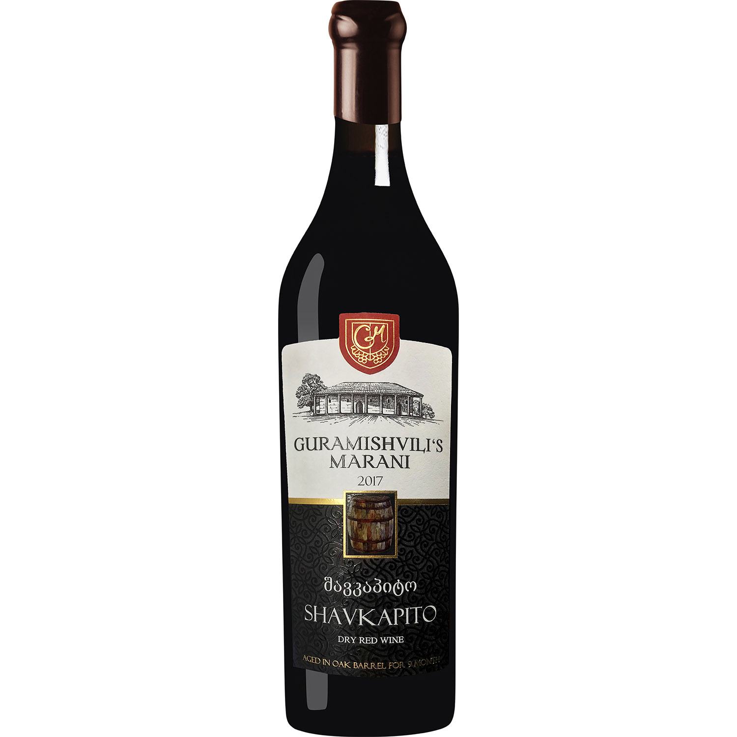 Вино Guramishvili’s Marani Shavkapito красное сухое 0.75 л - фото 1