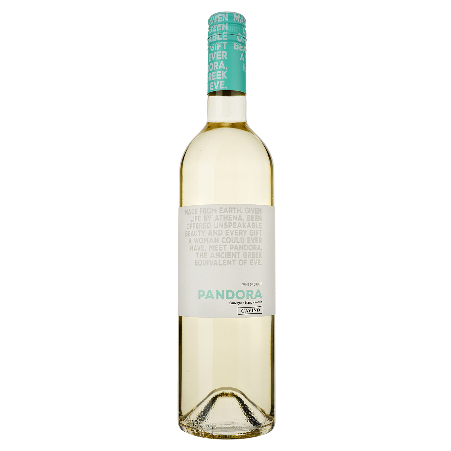 Вино Cavino Pandora White PGI Peloponnese, біле, напівсухе, 0,75 л - фото 1