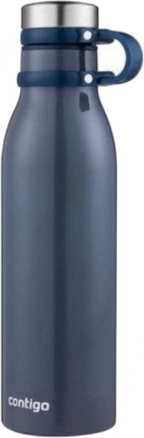Термо-бутылка Contigo, 590 мл, синий матовый (2136678) - фото 1