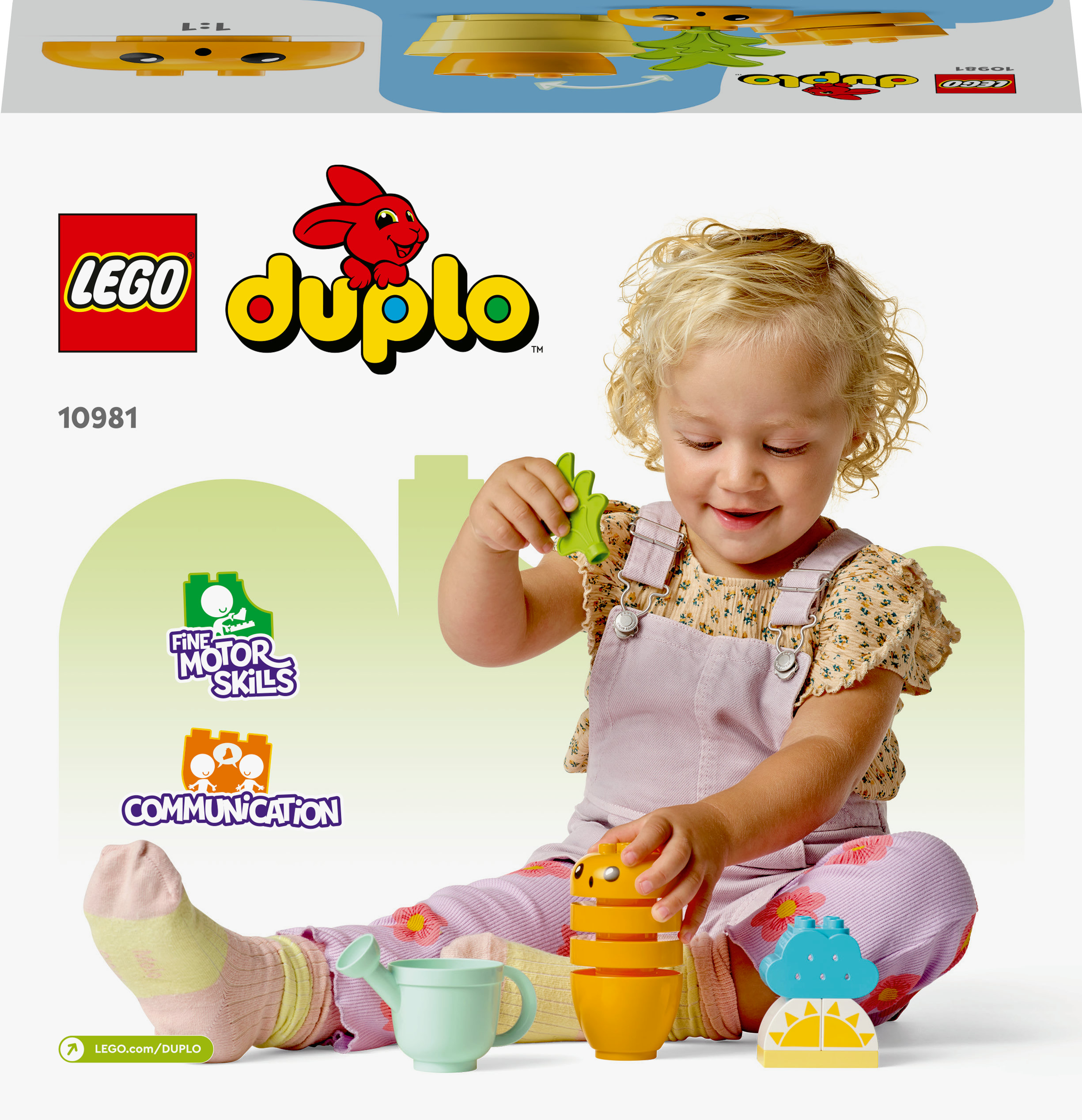 Конструктор LEGO DUPLO Морковь на грядке, 11 деталей (10981) - фото 9
