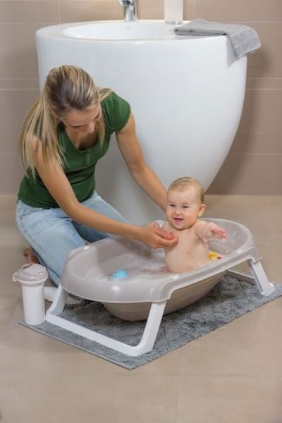 Ванночка OK Baby Onda Slim анатомическая, 81,2 см, серый (38952040) - фото 4
