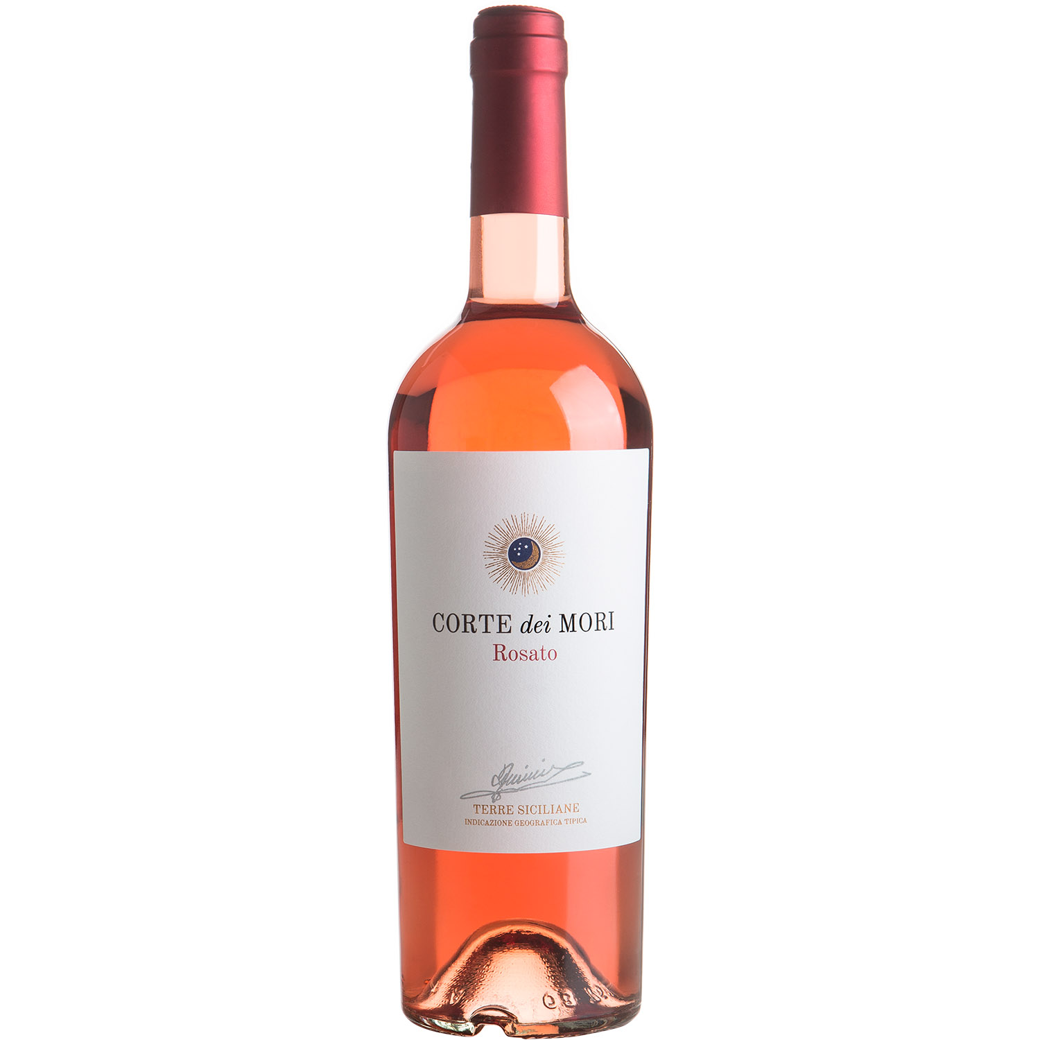 Вино Corte Dei Mori Rosato Terre Siciliane IGT, рожеве, сухе, 0,75 л - фото 1