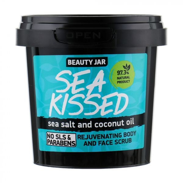 Скраб для обличчя та тіла Beauty Jar Sea Kissed, 200 мл - фото 1