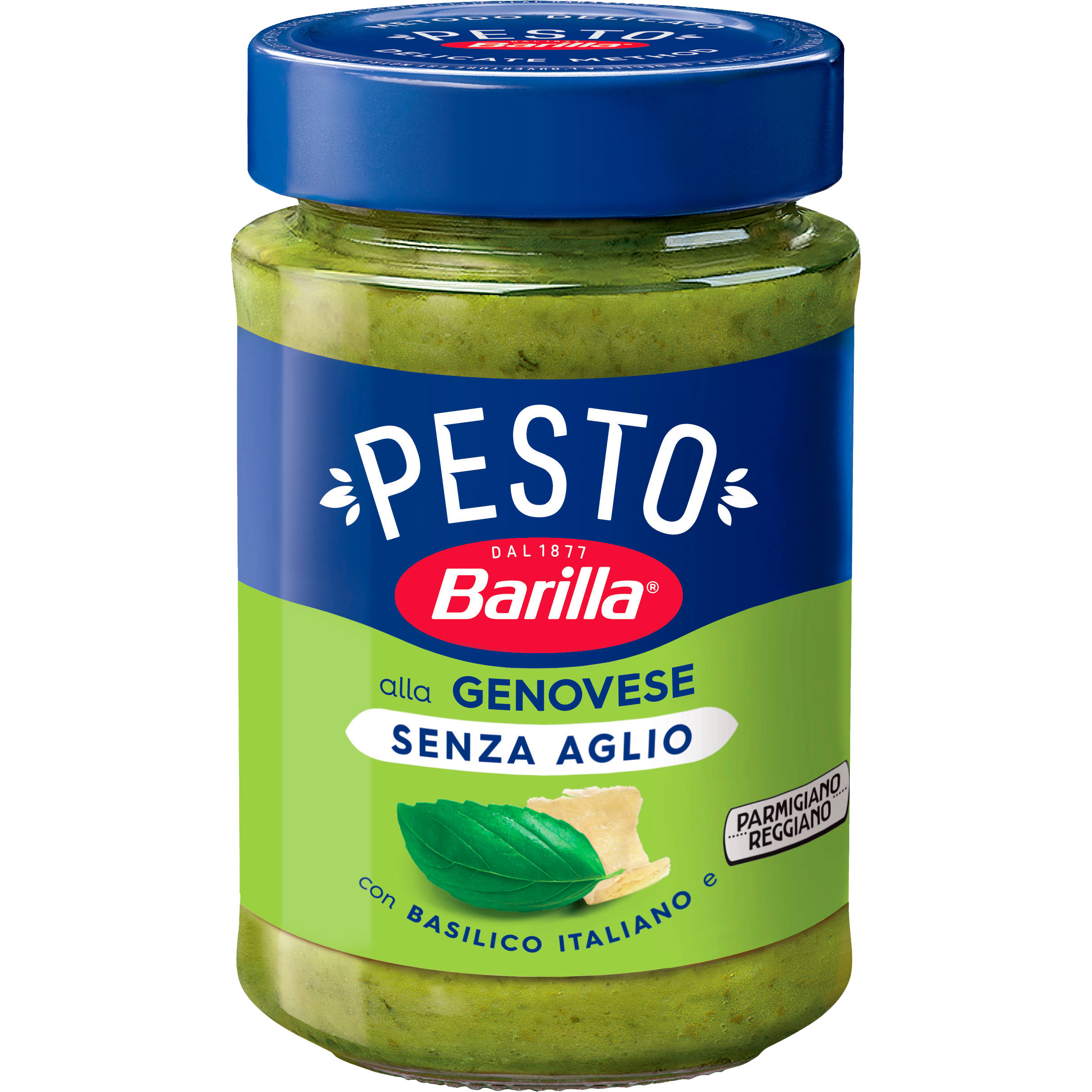 Соус Barilla Pesto Genovese Senza Aglio без чеснока 190 г - фото 1