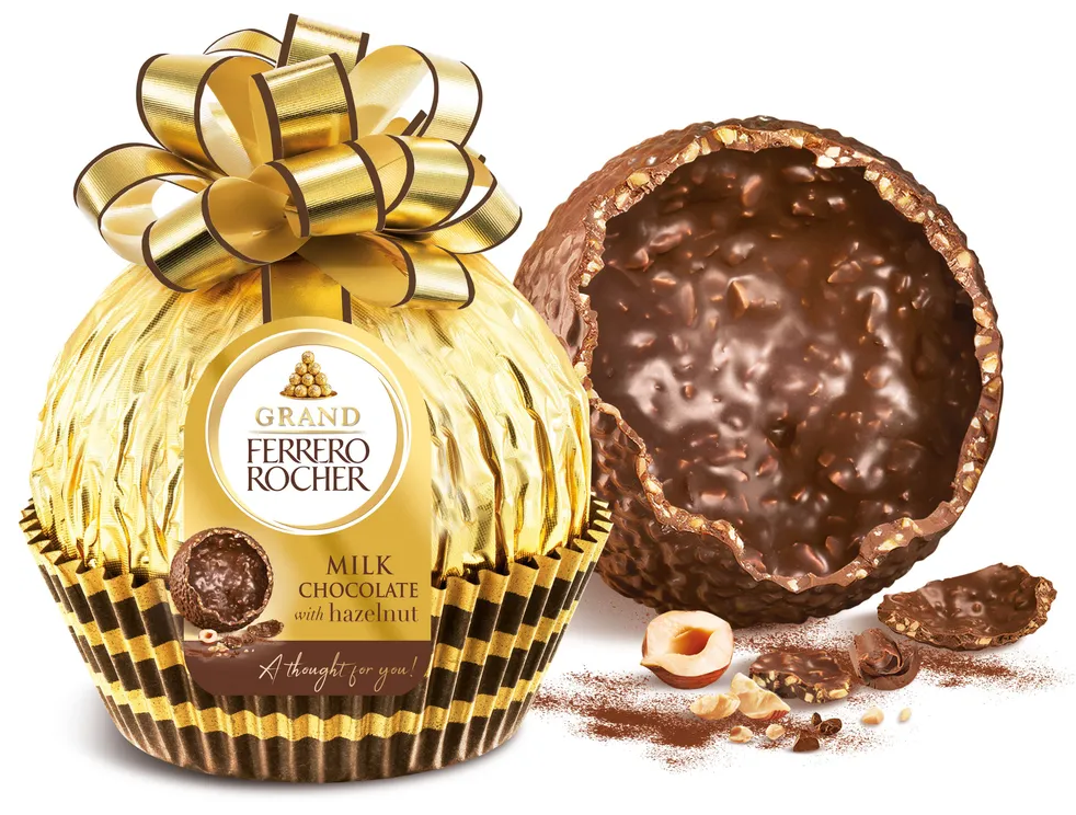 Шоколад Ferrero Rocher Grand фігурний молочний 125 г - фото 2