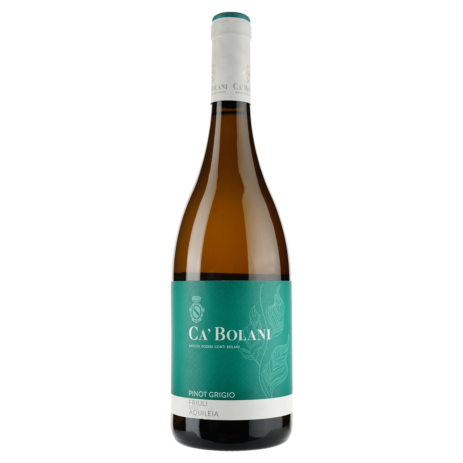 Вино Tenuta Ca'Bolani Pinot Grigio Friuli Aquilea, біле, сухе, 13%, 0,75 л (37834) - фото 1
