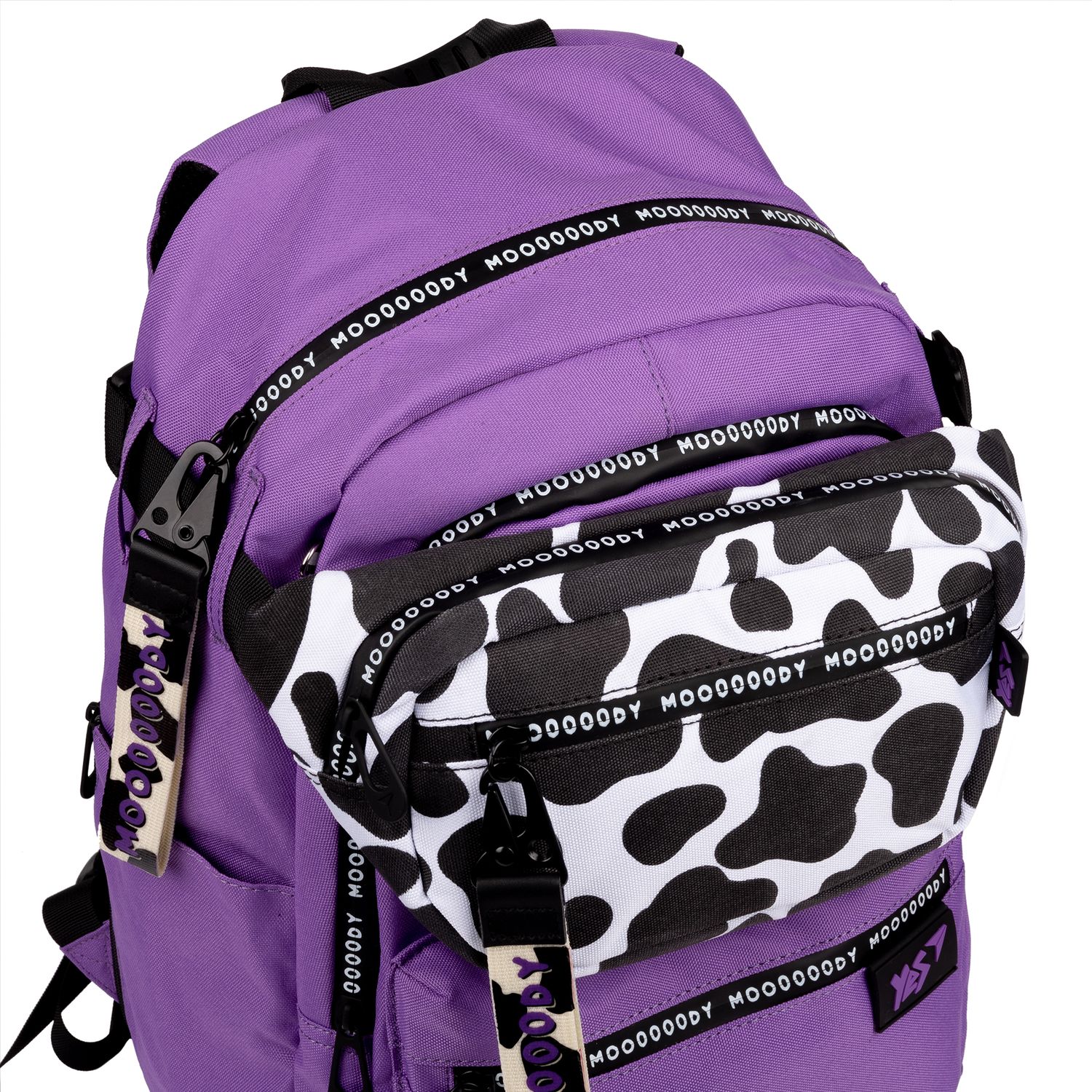 Рюкзак та сумка на пояс Yes TS-61-M Moody, фіолетовий (559476) - фото 9