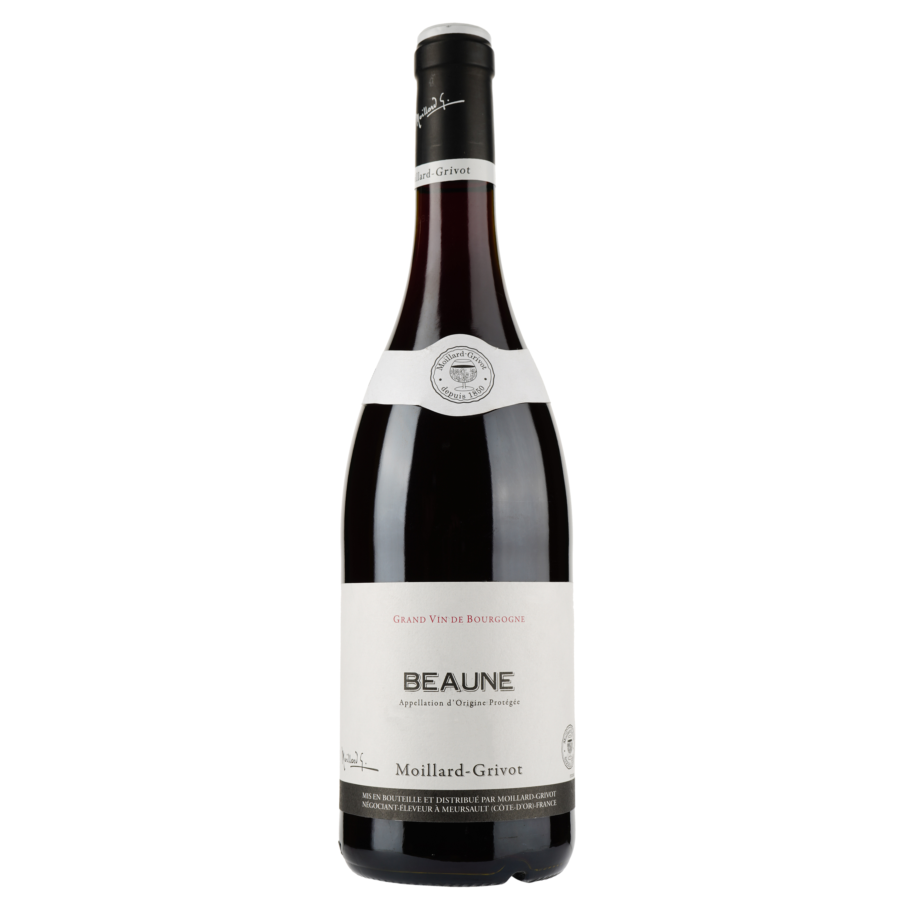 Вино Moillard-Grivot Beaune red, красное, сухое, 0,75 л - фото 1