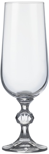 Набор бокалов для шампанского Bohemia Клаудиа, 180 мл, 6 шт. - фото 1