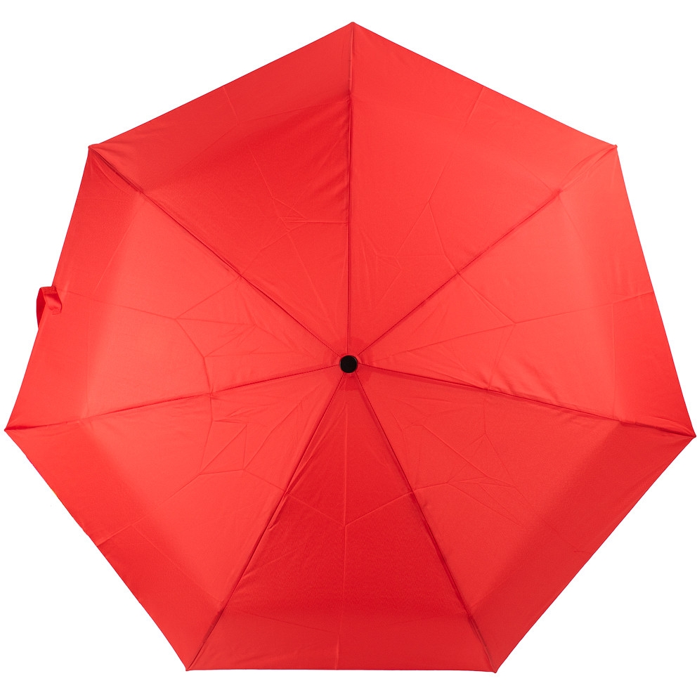 Женский складной зонтик полный автомат Happy Rain 96 см красный - фото 1