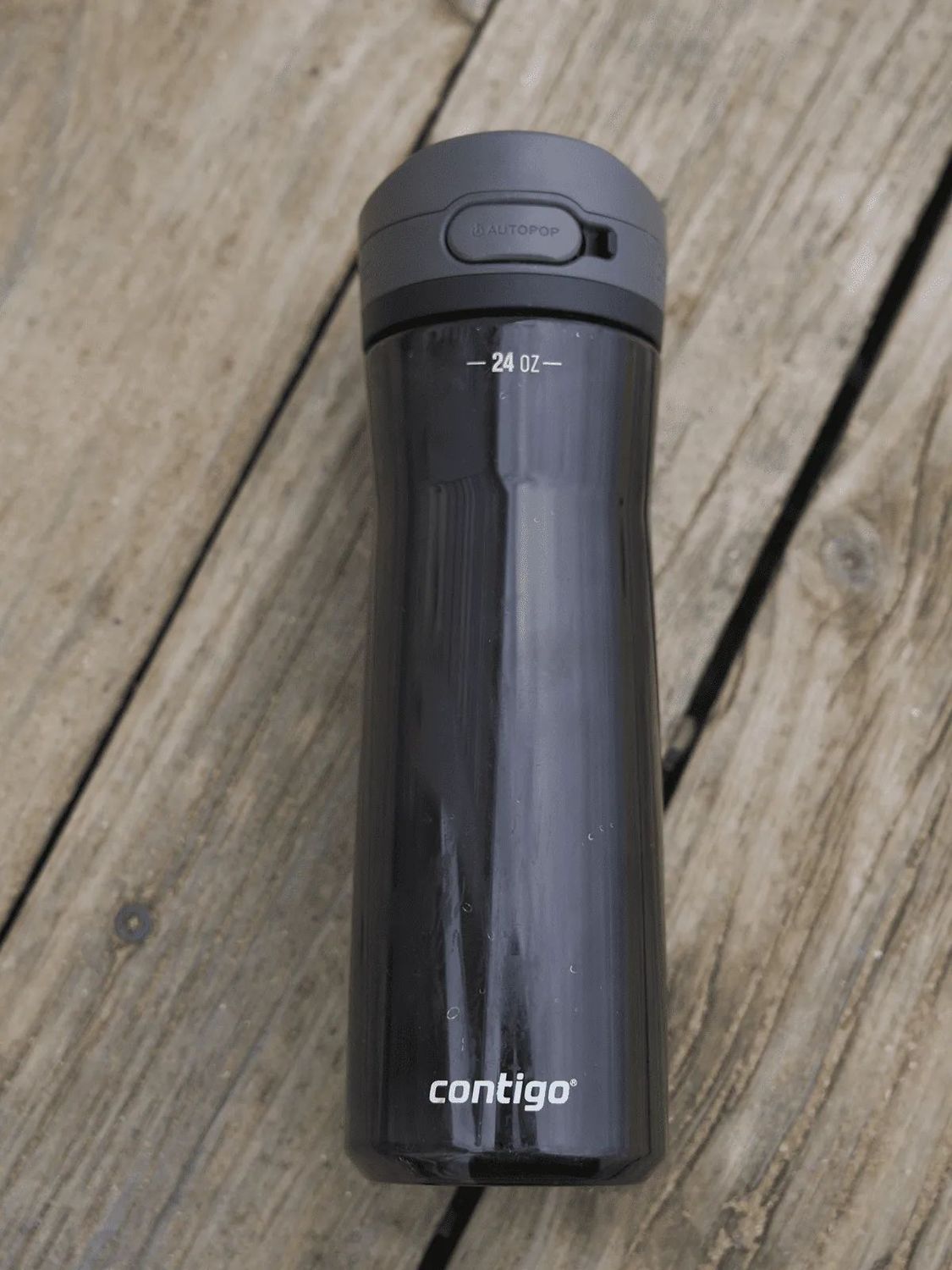 Пляшка для води Contigo Jackson 2.0 Tritan Licorice, 720 мл, сіра (2156435) - фото 7