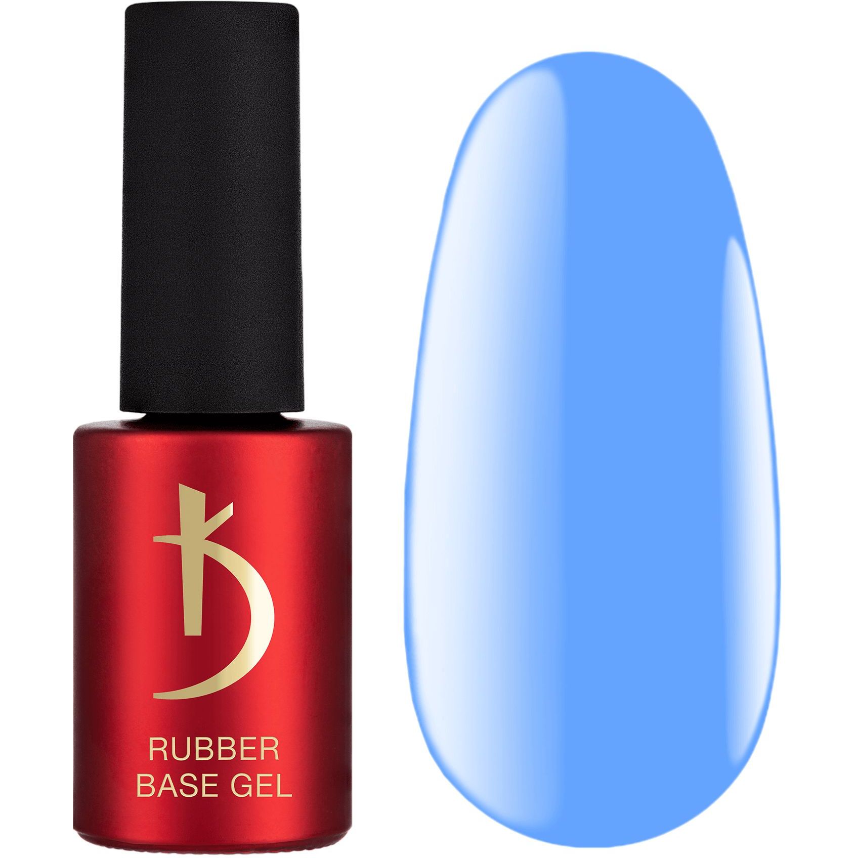 Кольорове базове покриття для гель-лаку Kodi Color Rubber Base Gel Blue 7 мл - фото 1