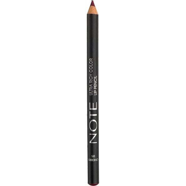 Олівець для губ Note Cosmetique Ultra Rich Color Lip Pencil відтінок 5 (Cherry) 1.1 г - фото 2