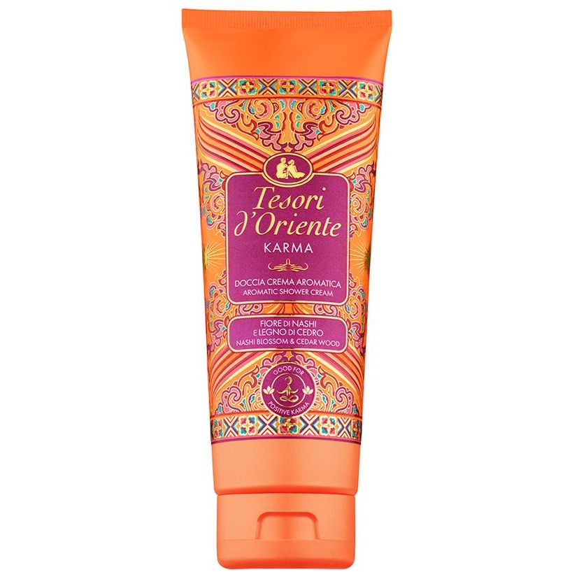 Photos - Shower Gel Tesori d Oriente Парфумований крем-гель для душу Tesori d'Oriente Карма, 250 мл 