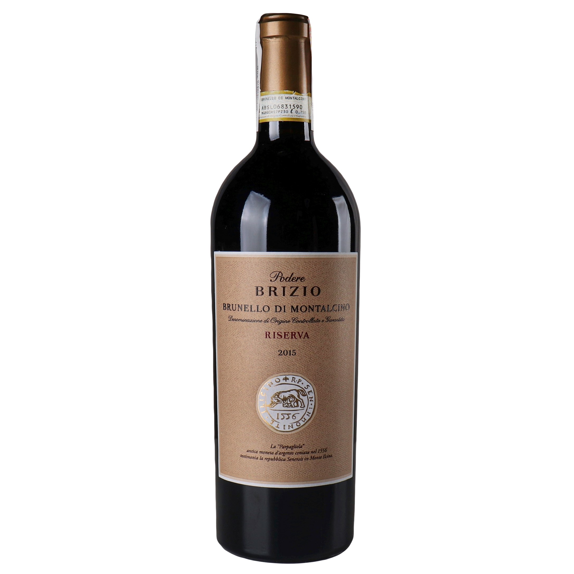 Вино Dievole Podere Brizio Brunello di Montalcino Riserva 2015 DOCG, 14,5%, 0,75 л (881586) - фото 1