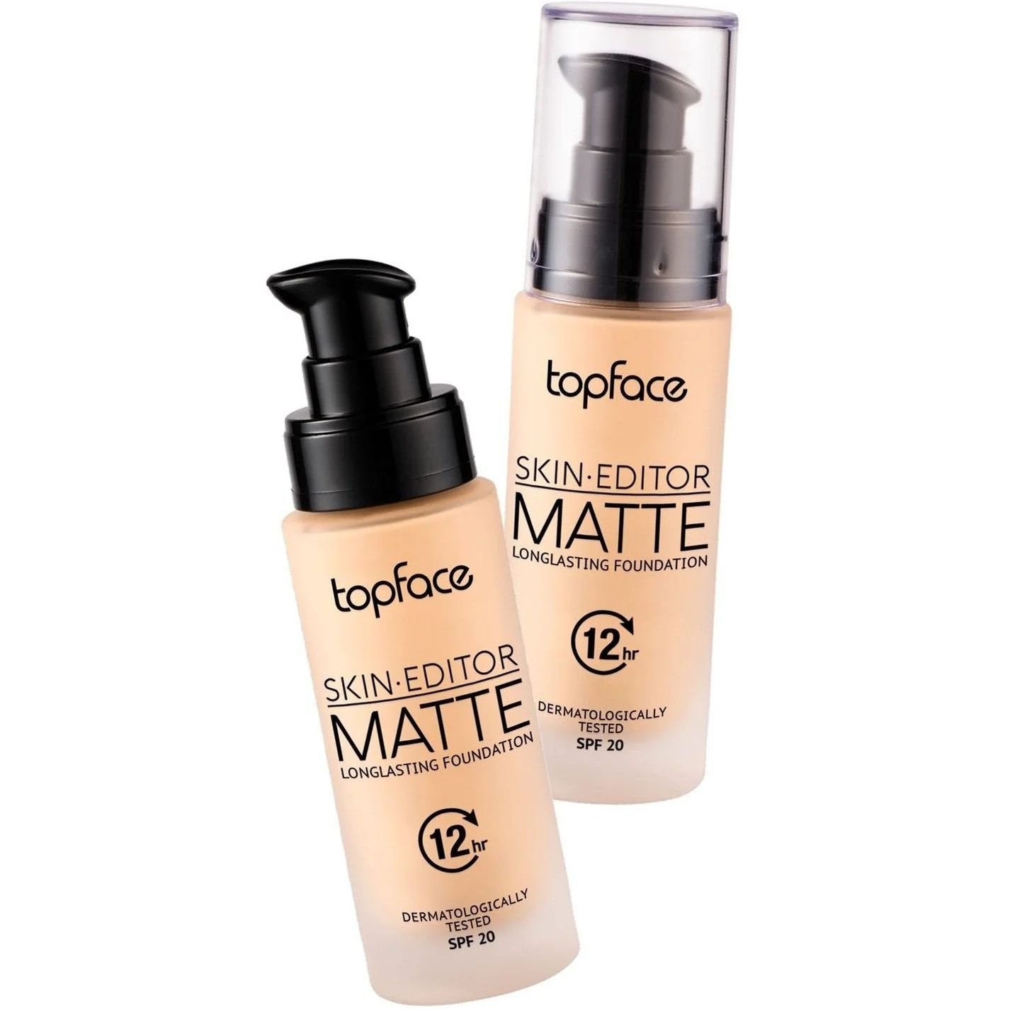 Тональна основа TopFace Skin Editor Matte Longlasting Foundation PT465 відтінок 004, 32 мл - фото 1