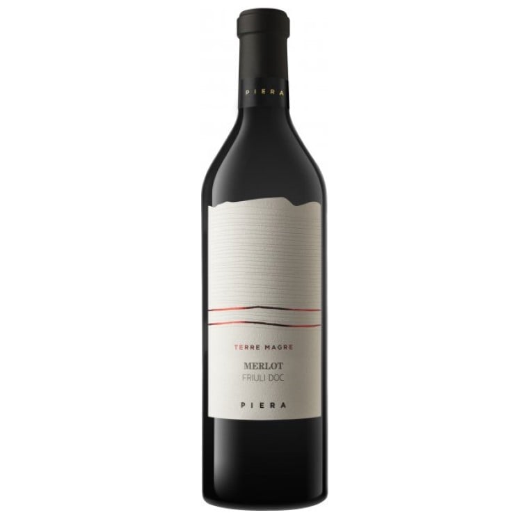 Вино Terre Magre Merlot Friuli DOC, красное, сухое, 0,75 л - фото 1