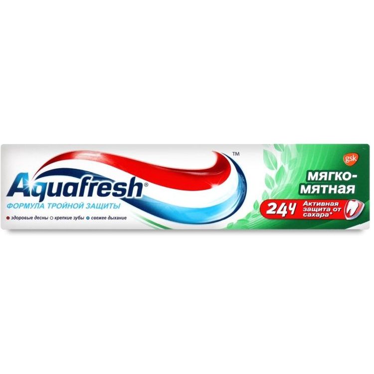 Зубная паста Aquafresh Мягко-мятная 50 мл - фото 1