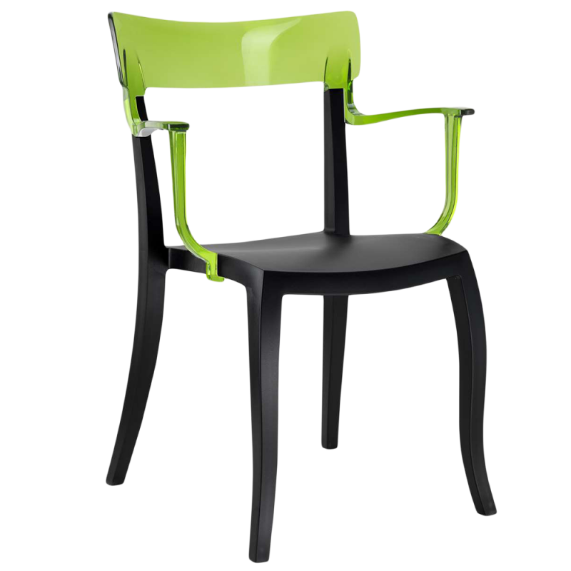 Кресло Papatya Hera-K, черный с зеленым (2901000101002) - фото 1