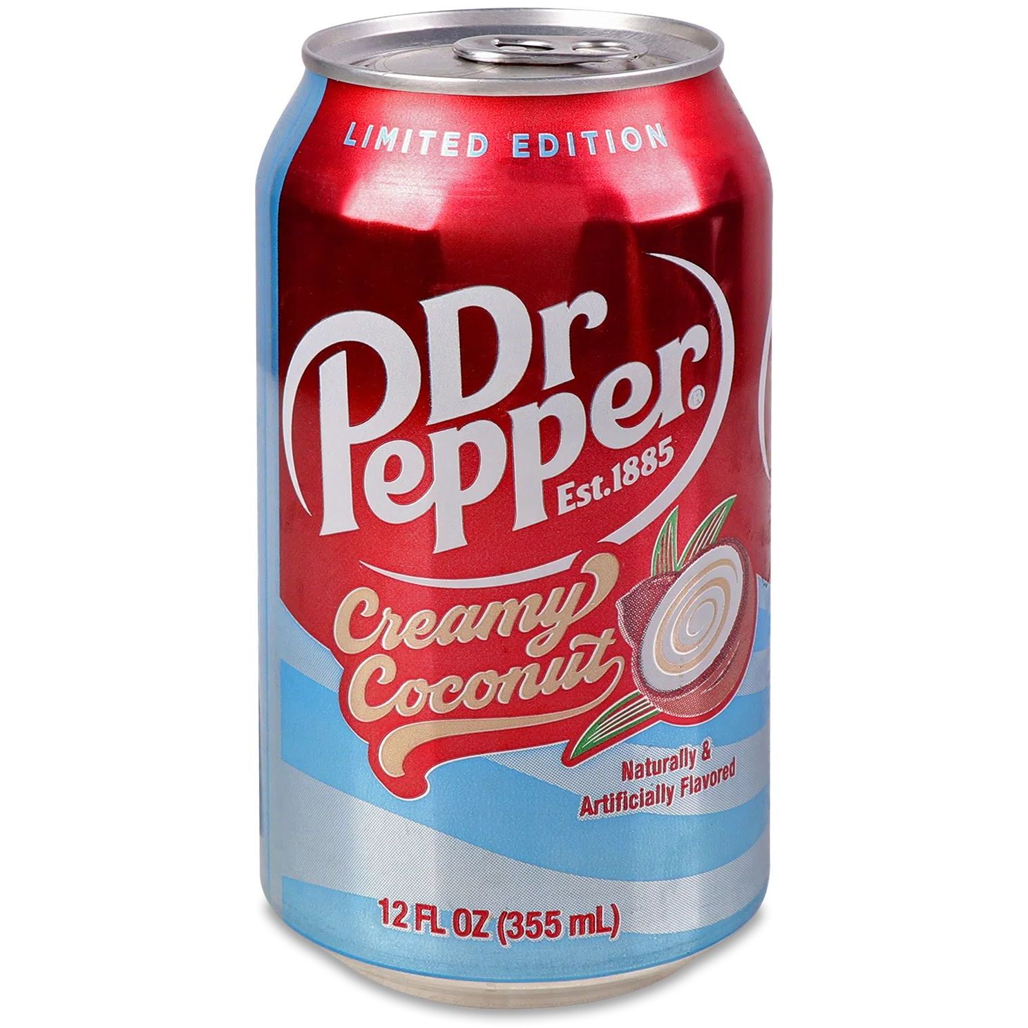 Напій Dr. Pepper Creamy Coconaut газований 0.355 л - фото 1